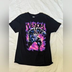 Marvel Venom Black and Purple Tee
